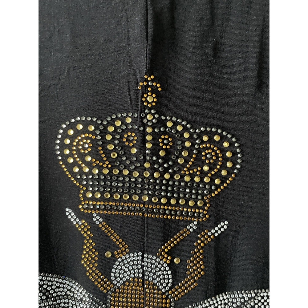Culture Code XL Black Rhinestone Bee Blazer NWT‎ Pleated Back Jacket - Picture 7 of 16
